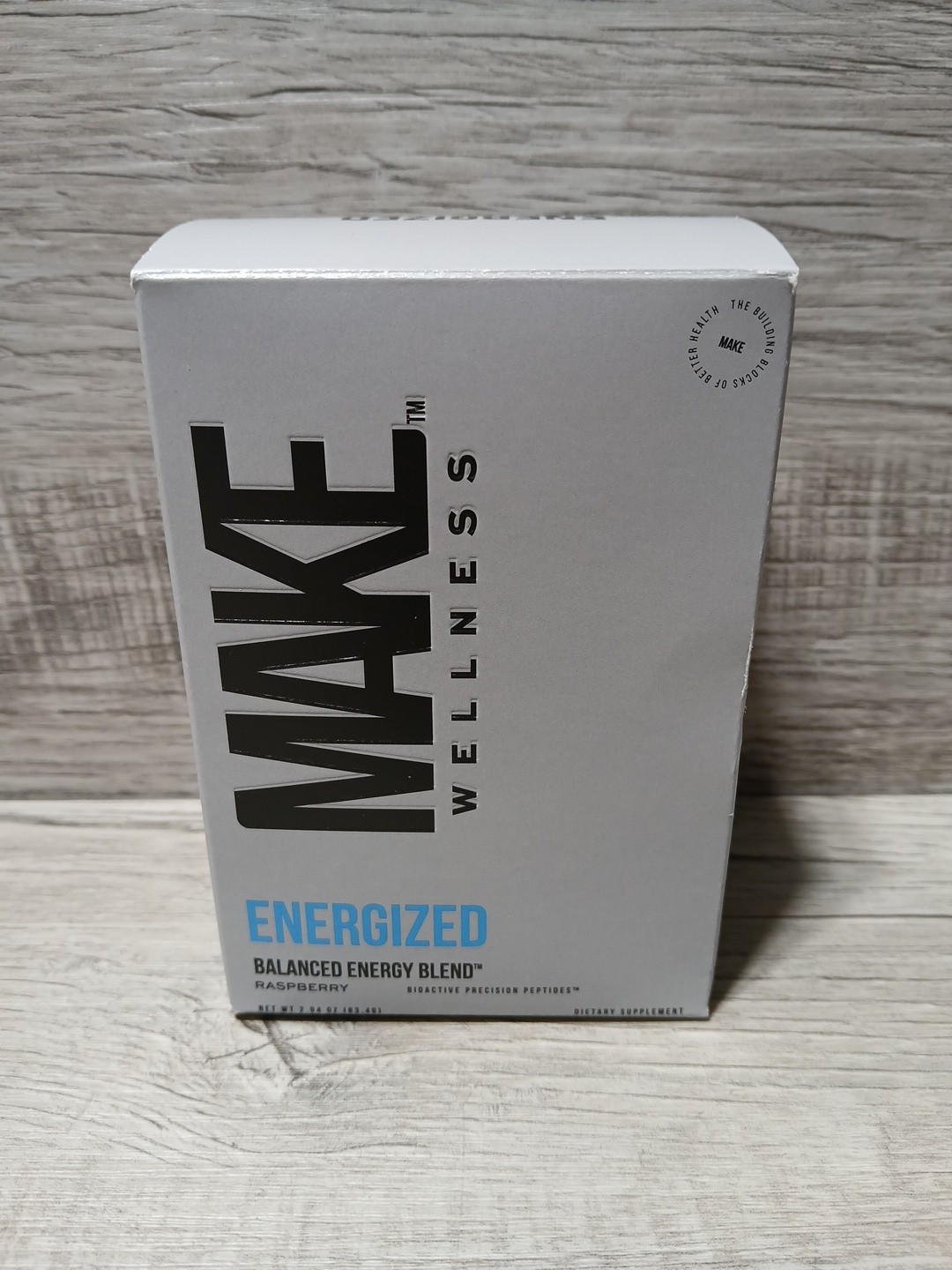 Make Wellness Energized Balanced Energy & Focus Drink Mix Raspberry 30 Servings