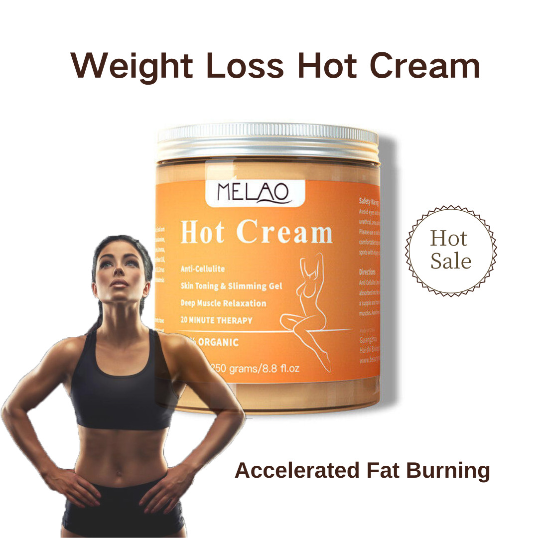 Anti-Cellulite Hot Cream Body Sweat Cream 250ML for Cellulite Massager Salon