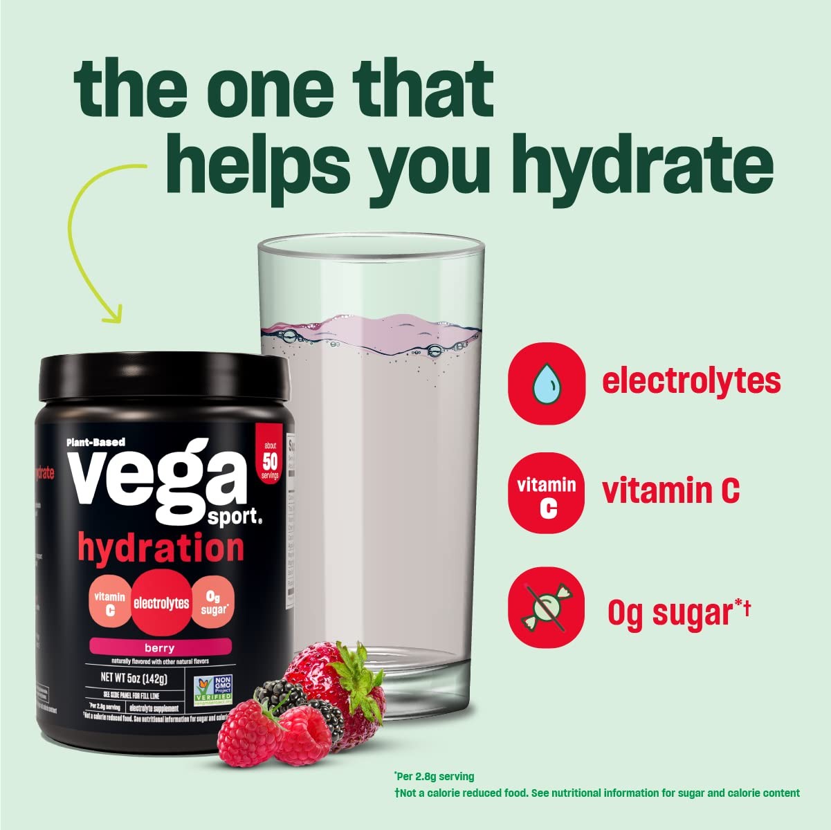 Electrolyte Powder Lemonade Post Workout Recovery Vitamin C Vegan 4.9 oz