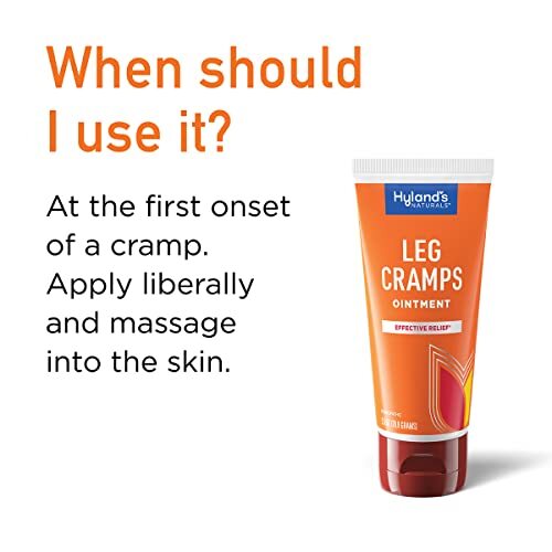 Hyland’s 2.5 oz Leg Cramps Ointment Natural Pain Relief for Legs and Calves