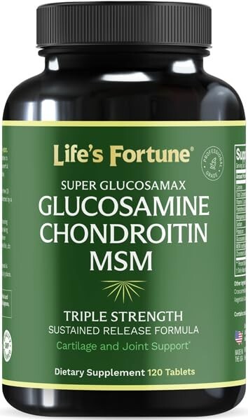 Life’s Fortune Super Glucosamax Joint Function & Comfort – 120 Tablets