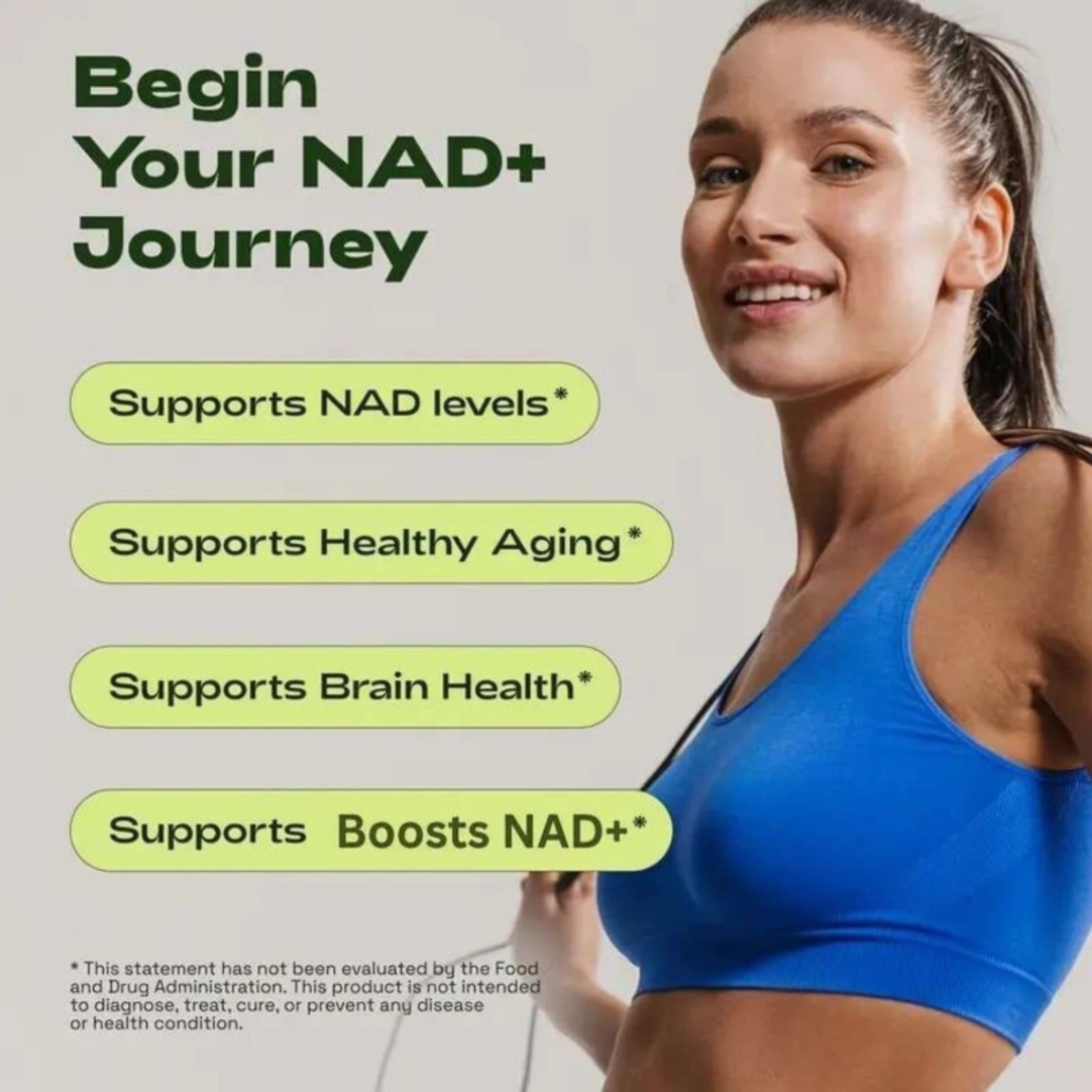 2 BOTTLES—NEW Liposomal NAD CORE 250mg for Healthy Aging, Energy – 60 Capsules