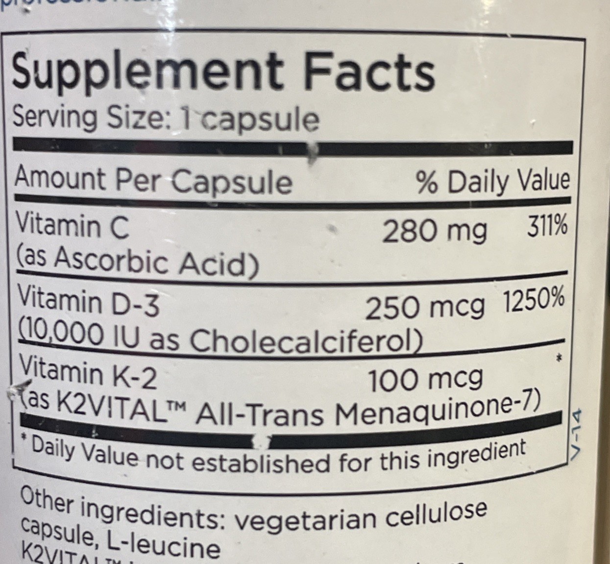 Metabolic Maintenance Vitamin D3 10,000 IU 60 capsules **NEW SEALED** Exp 8/2026