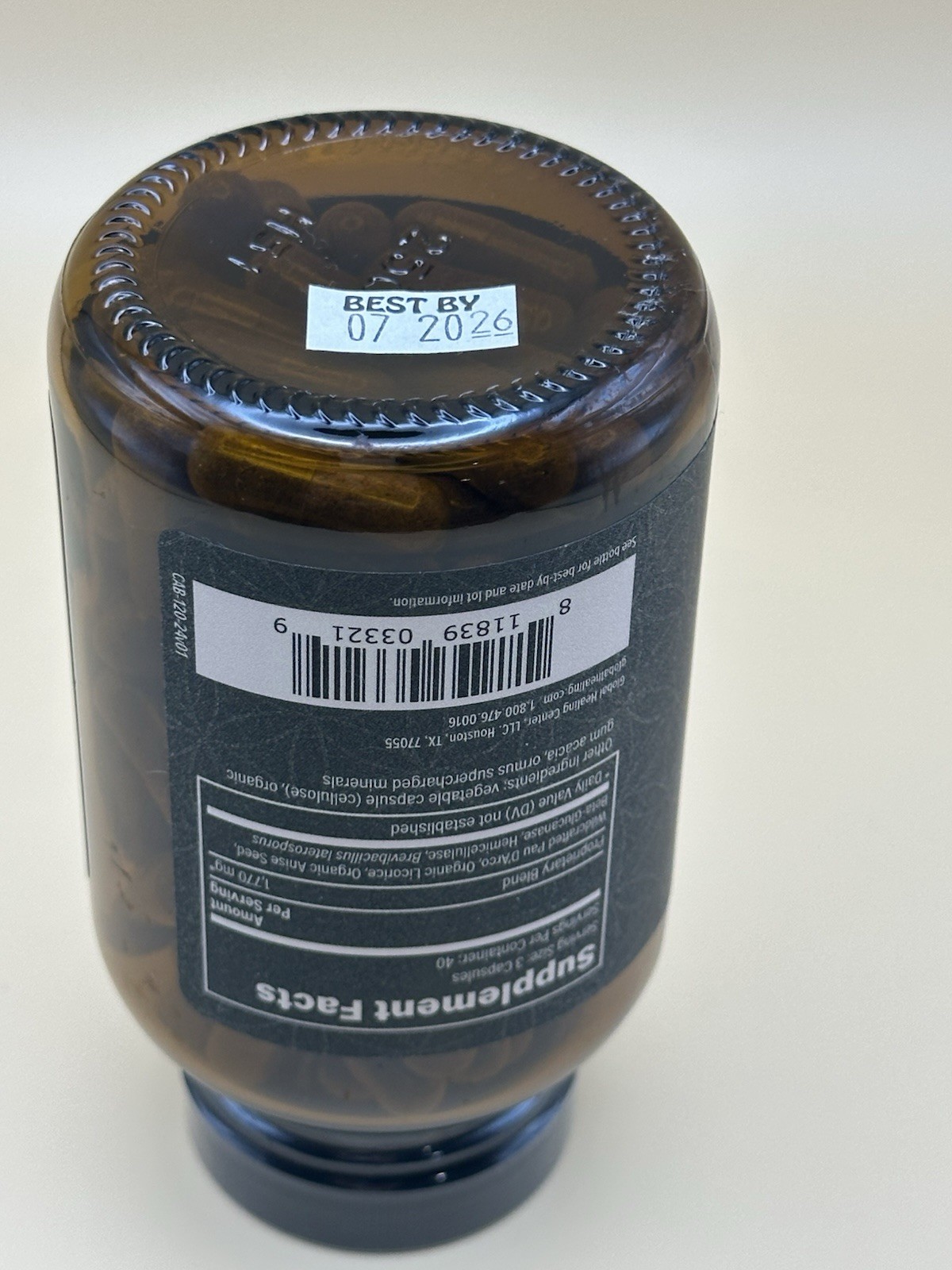 Global Healing Candida Balance – Fungus Treatment and Candida Cleanse – 120 Ct.