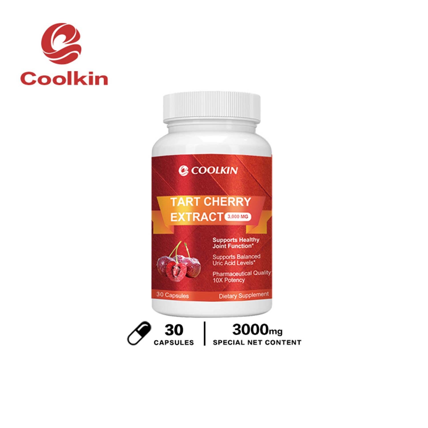 Tart Cherry Extract – Muscle Recovery,Cleanse Detox,Gout Relief,Urinary Health