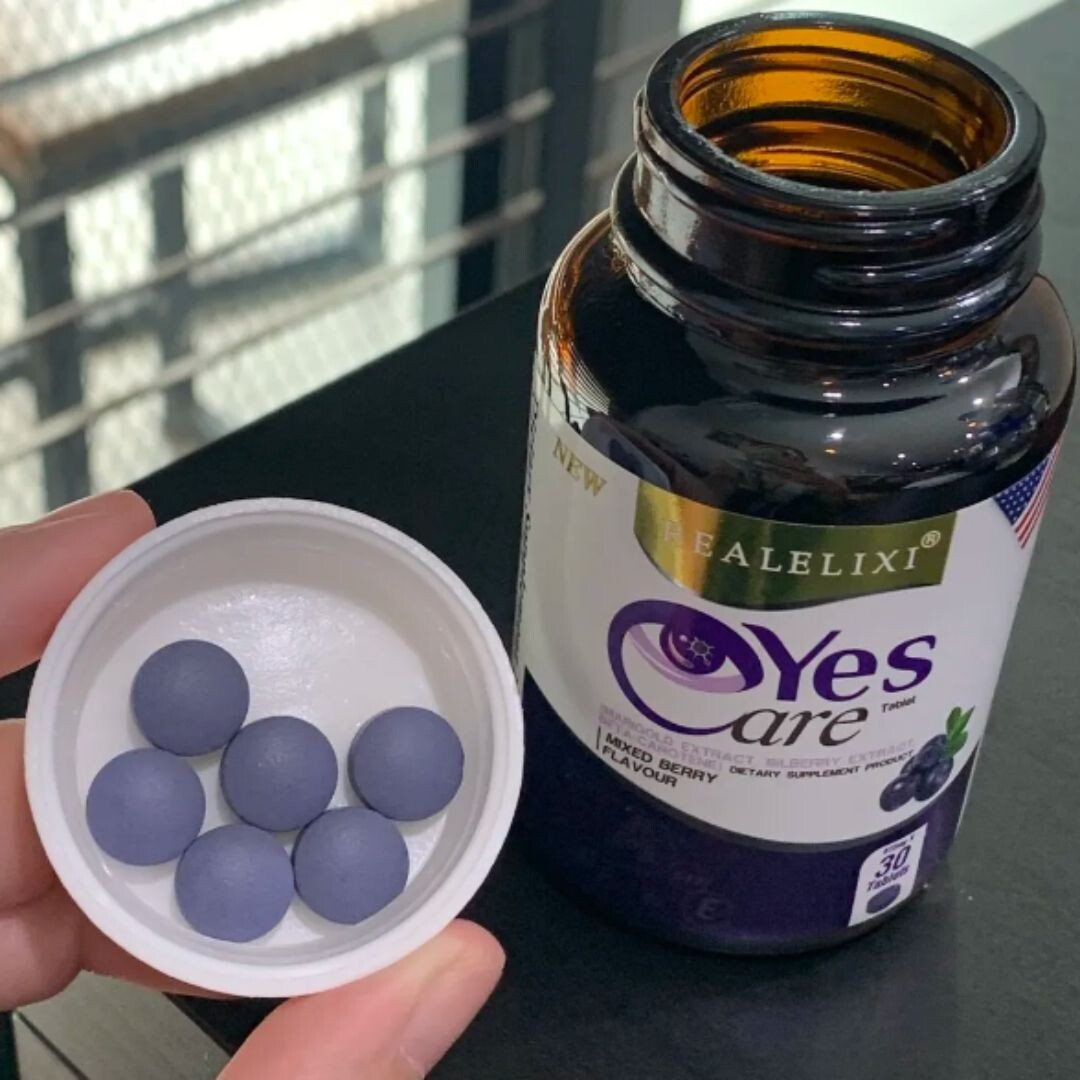 3x Dietary Supplement Eye Care Real Elixir Yes Care Nourish Mariglod Lutein