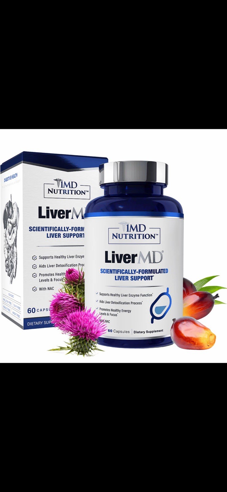 1MD Nutrition LiverMD Capsules