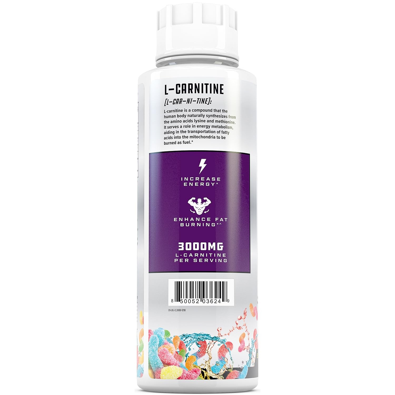 Cutler Nutrition Liquid L-Carnitine Fat Burner 16 Fl Oz (Pack of 1)