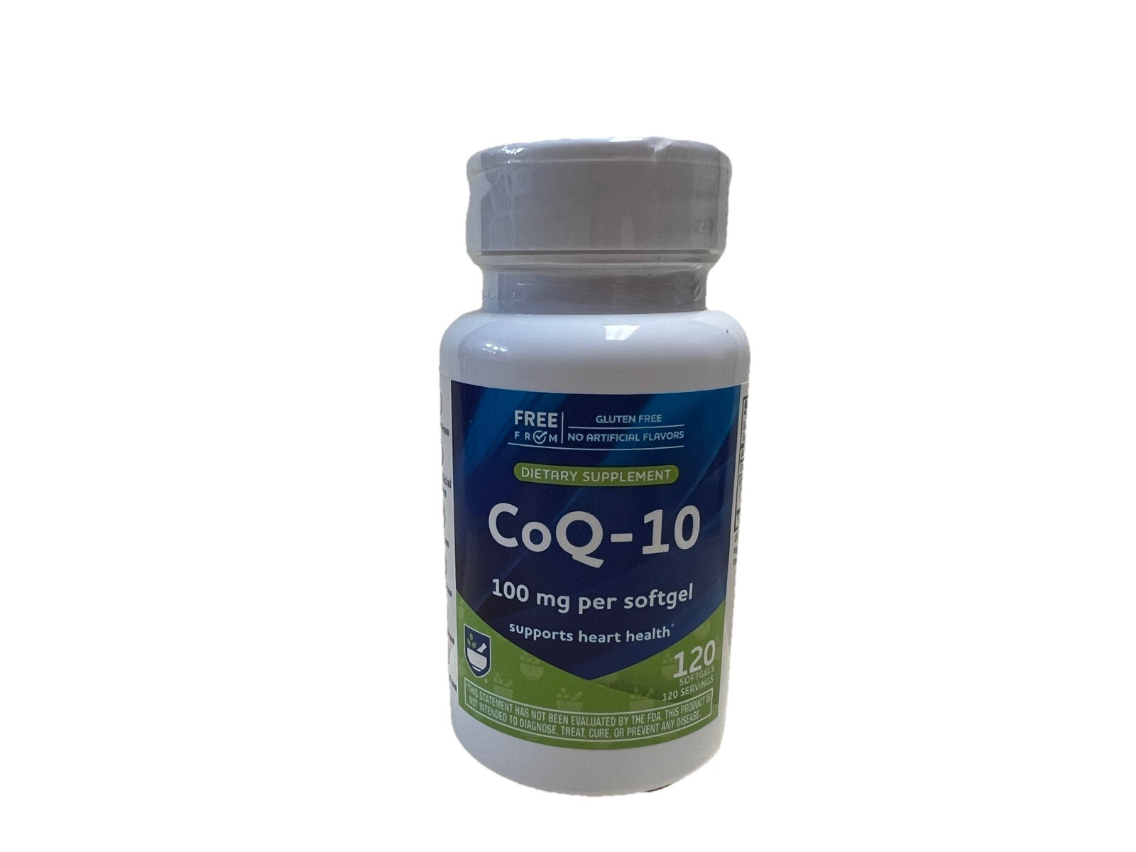Rite Aid CoQ10, 100mg, 120 Softgels ~New & Sealed~ Exp 03/2025