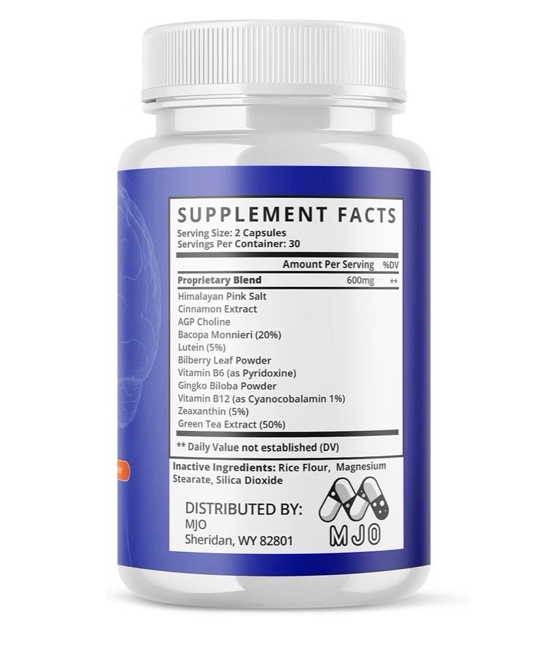 Focus Max Capsules, FocusMax Pills with All Natural Ingredients, Multivitamin