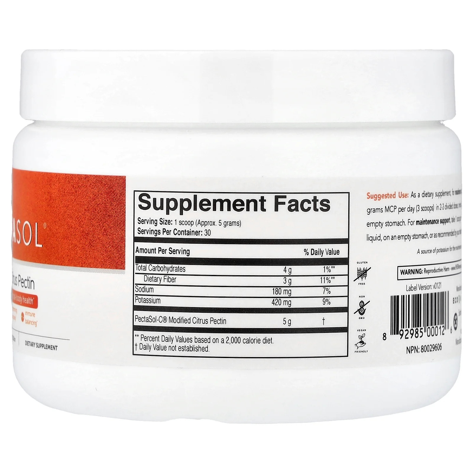 2 X Econugenics, PectaSol� Modified Citrus Pectin Powder, 5.29 oz (150 g)