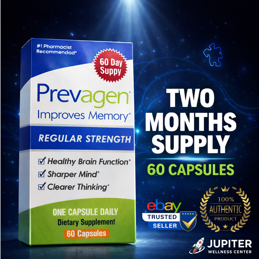 Prevagen 10mg Memory & Focus, 60 Capsules – Brand New Shipment
