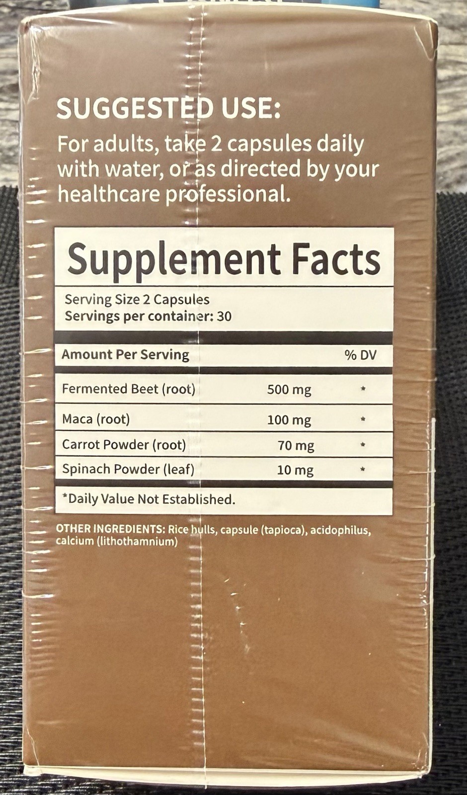 NEW PRSPR Wellness Fermented Beet w/ Maca 60 Vegan Cap Exp 12/27 FREE FAST SHIP