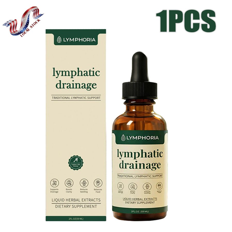 3x Lymphoria – Lymphatic Drainage 59ml – Detox, Bloat Relief & Immune Support US
