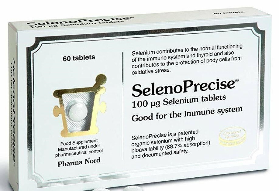Pharma Nord Bio-SelenoPrecise 100ug Selenium Tablets (60) BBE 11/2026