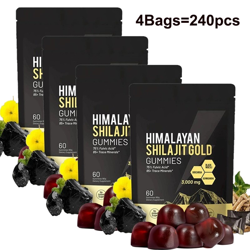 Shilajit 300 Gummies, Shilajit Micronutrient Supplement, Himalayan Premium lates
