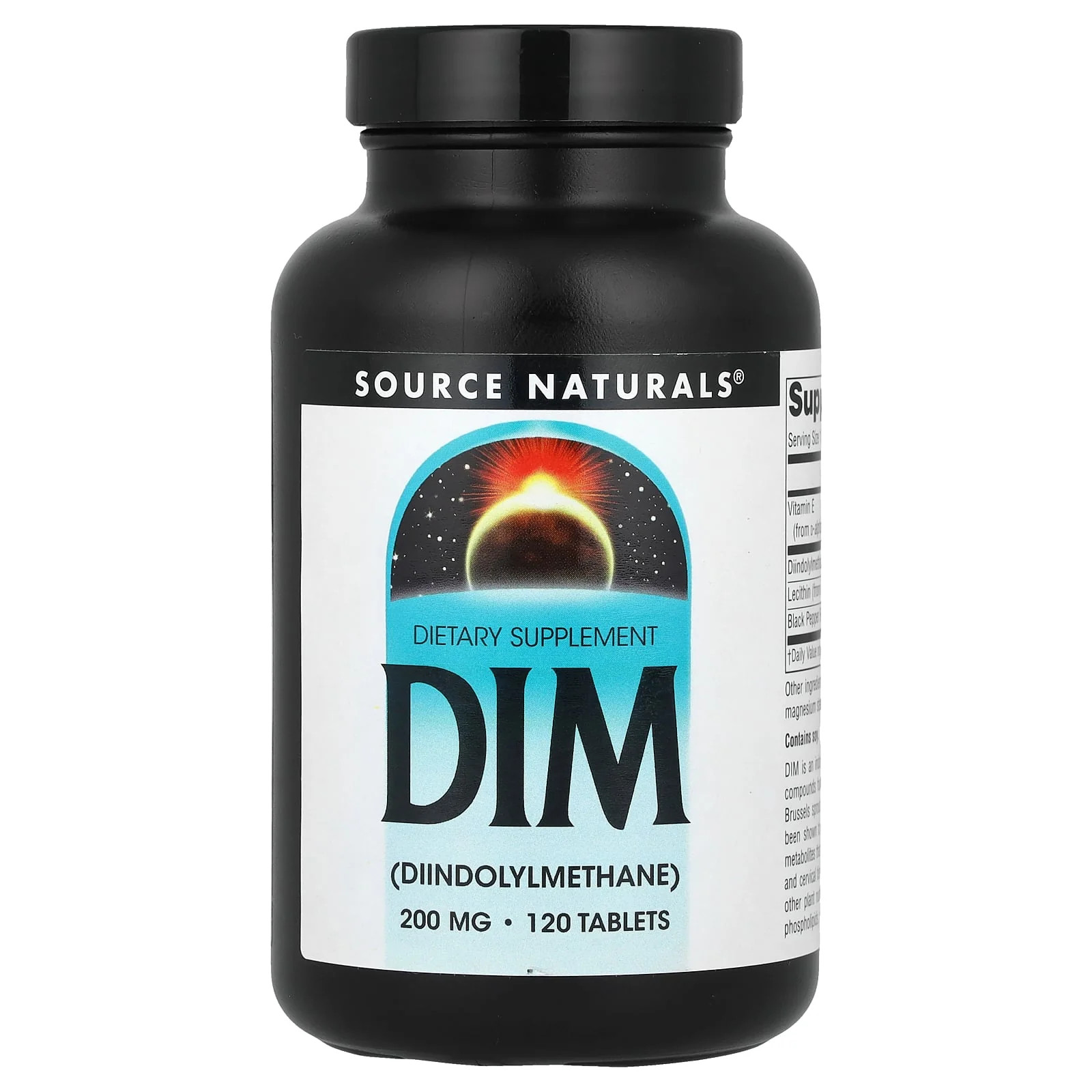 2 X Source Naturals, DIM, 200 mg, 120 Tablets