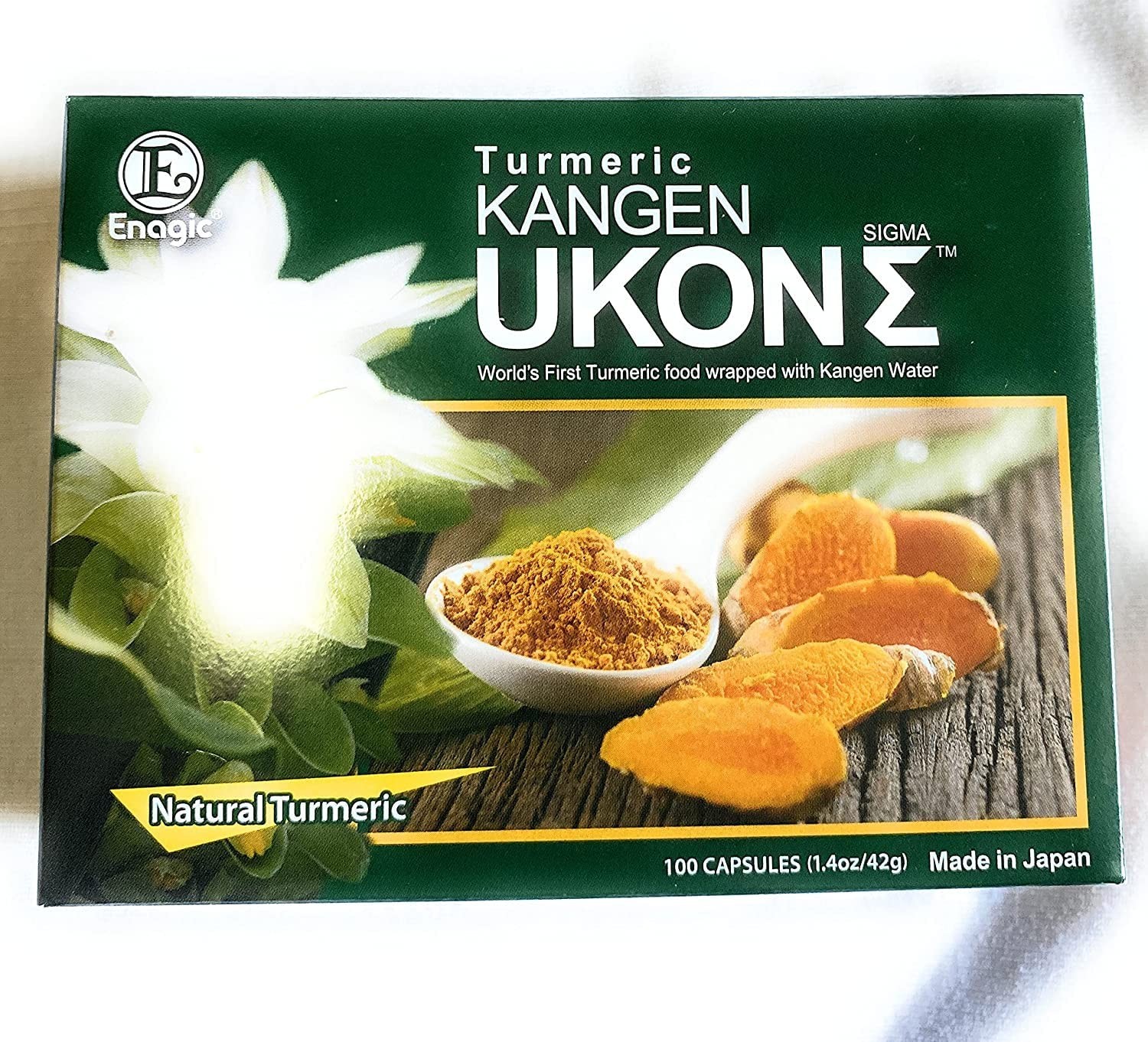 🔥 50% OFF: Authentic Enagic Kangen Ukon Sigma (100 Capsules)