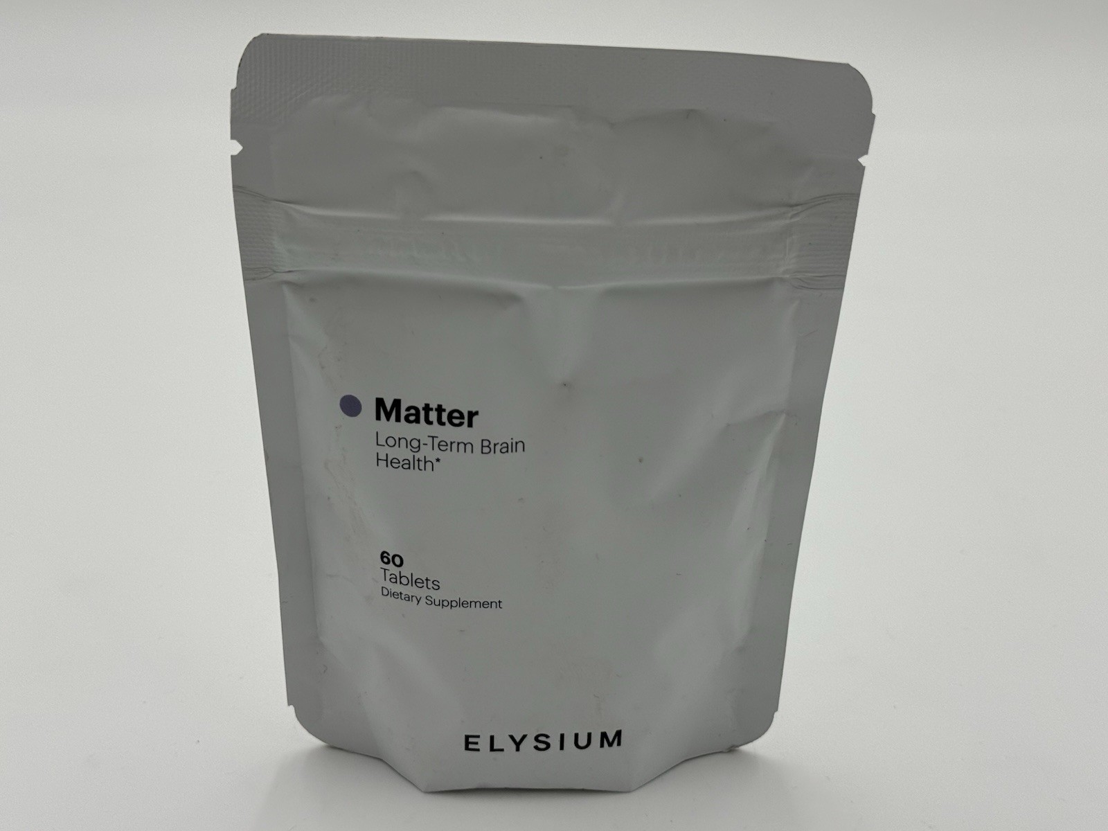 ELYSIUM Matter Brain Supplement with Omega 3 + DHA for Memory & Focus 60 ct