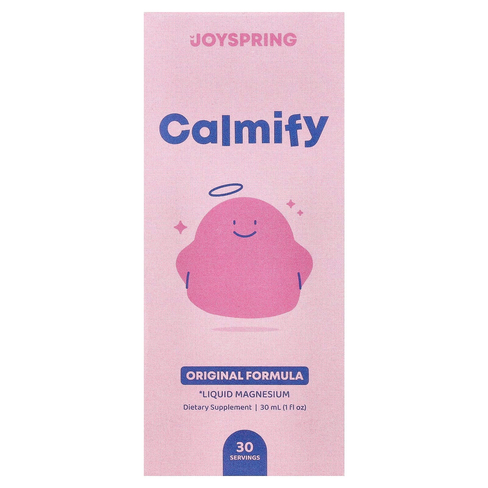 2 X JoySpring, Calmify, Liquid Magnesium, 1 fl oz (30 ml)