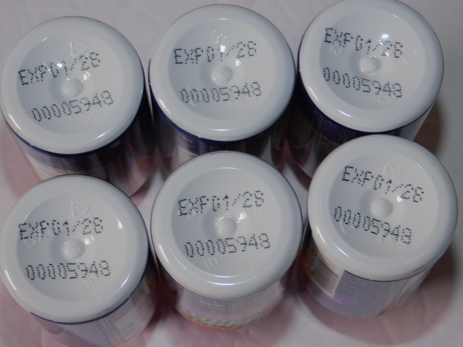 SIX 5-hour ENERGY Shot Regular Strength Grape 1.93 Ounce each Expires 01/28