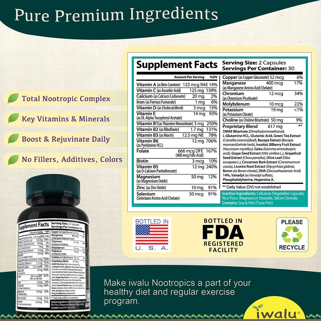 Mood Support Supplement | Best Supplement Capsule Pill Men Women FREE SHIP