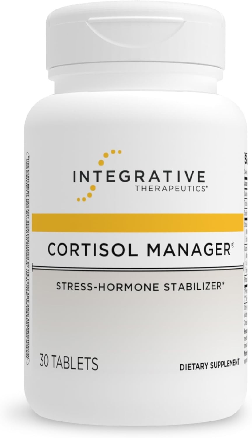 Integrative Therapeutics Cortisol Manager | Stress Stabilizer | 30 Tab | BB 3/27
