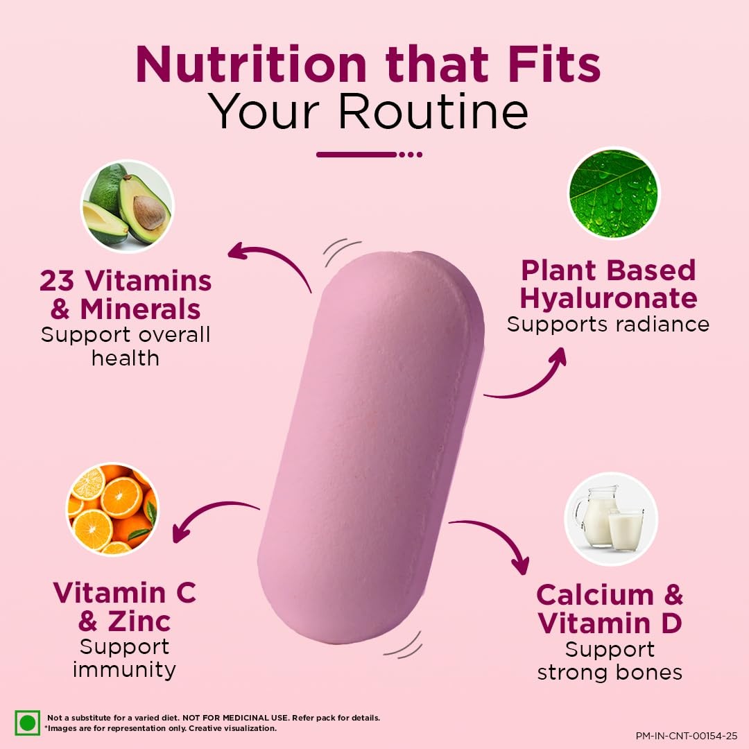 Centrum Women Multivitamin Tablets 23 Vitamins & Minerals 50 Tablets Veg