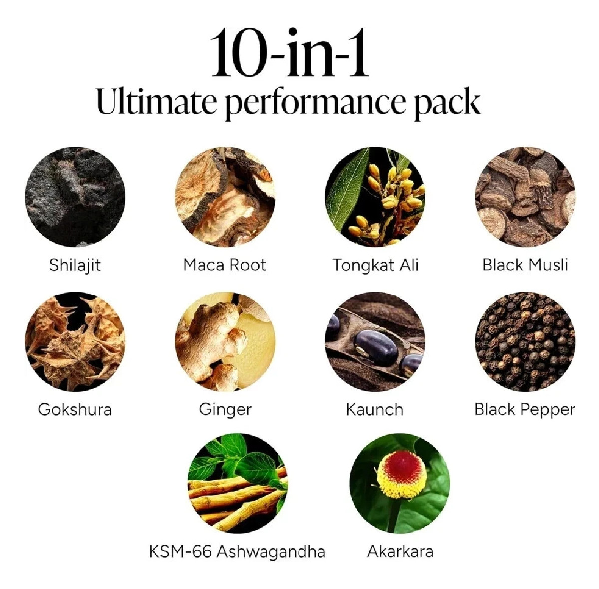 Premium 10-1 Alpha Gummies | 4000 mg with KSM-66 | 60 Gummies, Shipping From US