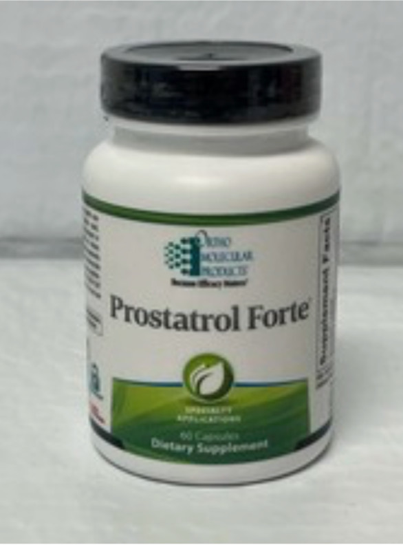 Ortho Molecular Prostatrol Forte 60 Caps – Prostate & Urinary Support EXP 06/27