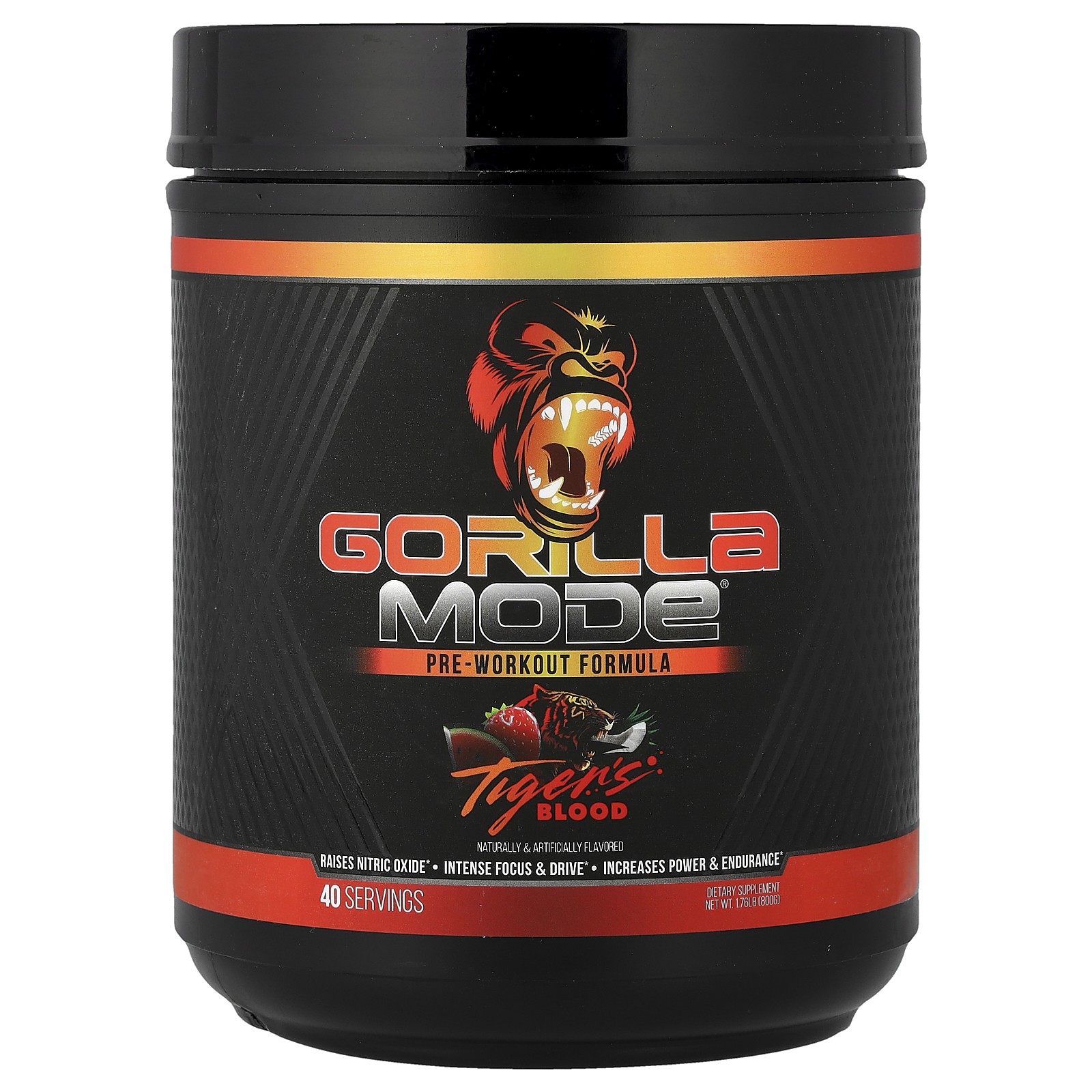 Mode®, Pre-Workout Formula, Tigers Blood, 1.76 lb (800 g)