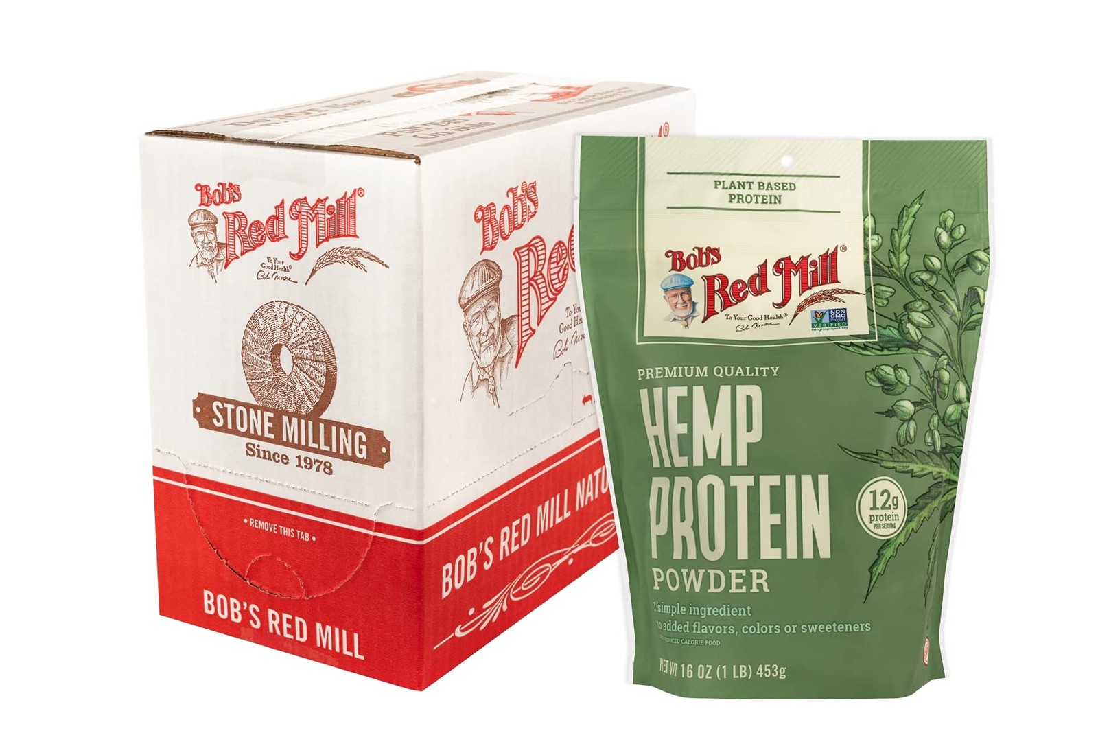 Bob’S Red Mill Bobs Red Mill Hemp Protein Powder 16Oz Pack Of 4 – Non Gmo Vegan