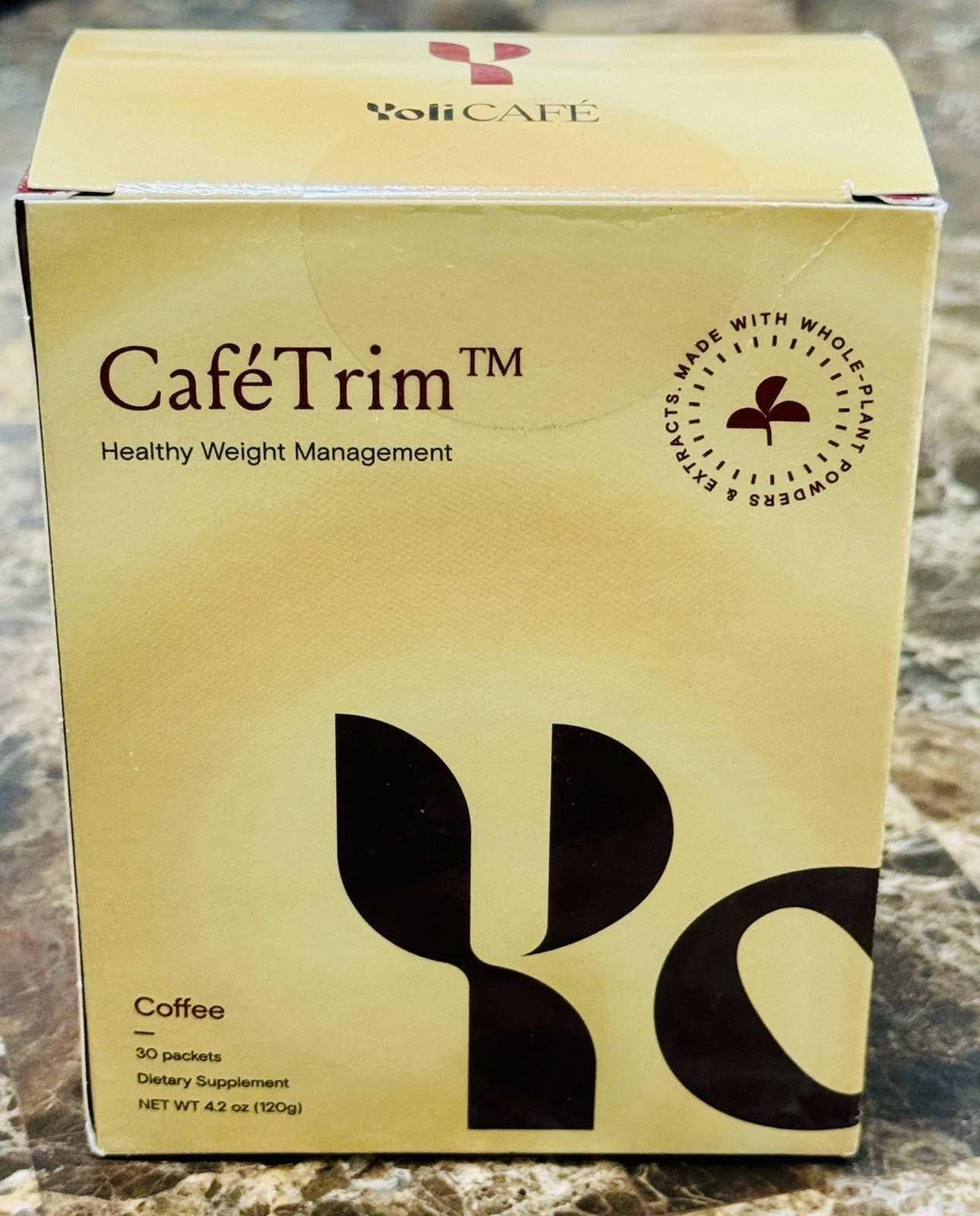 ☕️ Yoli Cafe Trim Energy Healthy Weight Management Drink Powder Mix 30 Packets