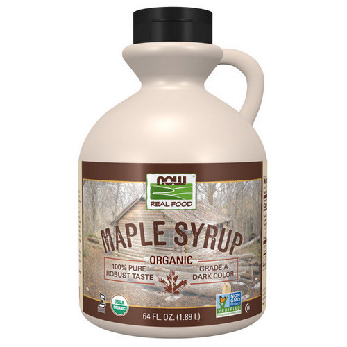 Maple Syrup Organic Grade A 64 oz By Now Foods