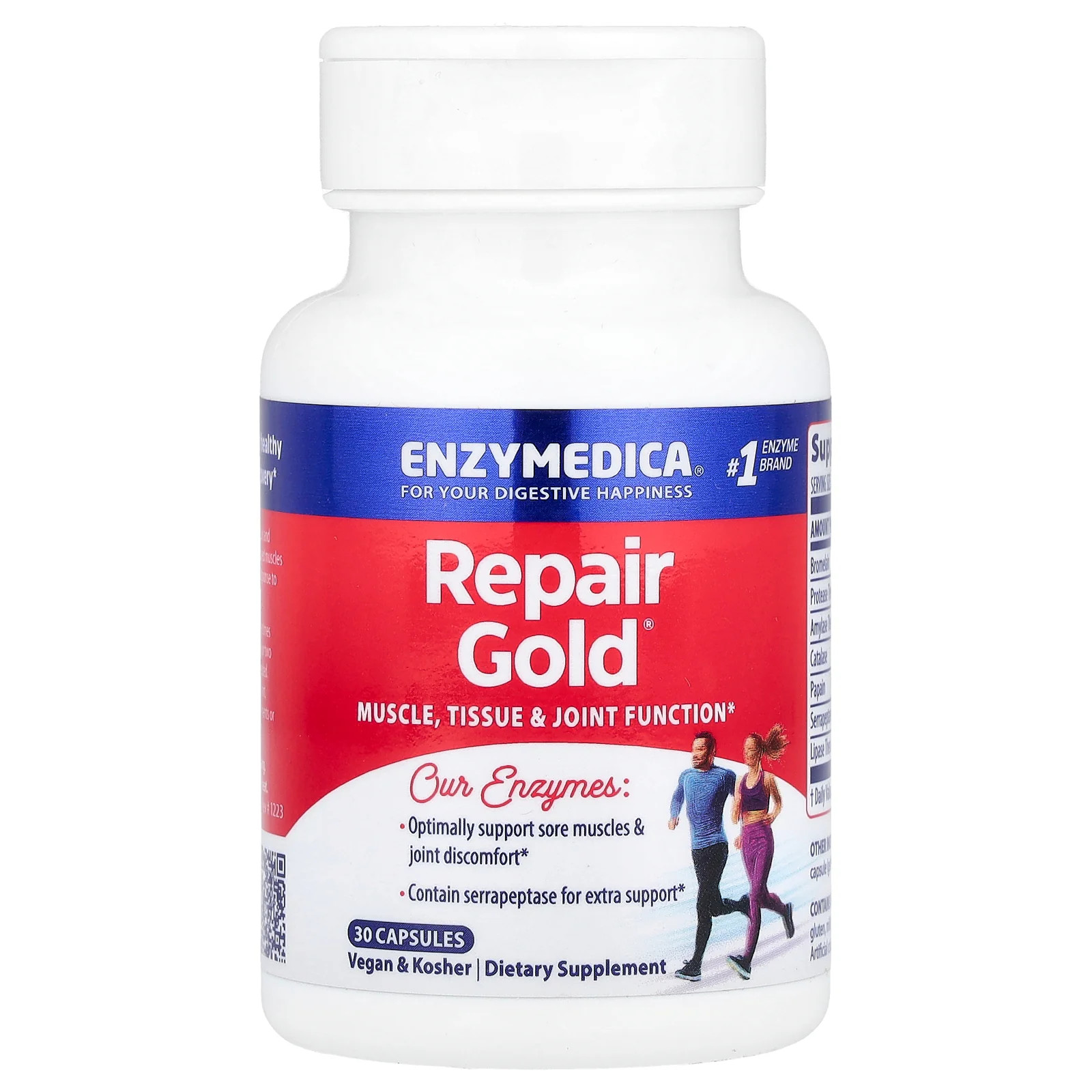 2 X Enzymedica, Repair Gold�, 30 Capsules