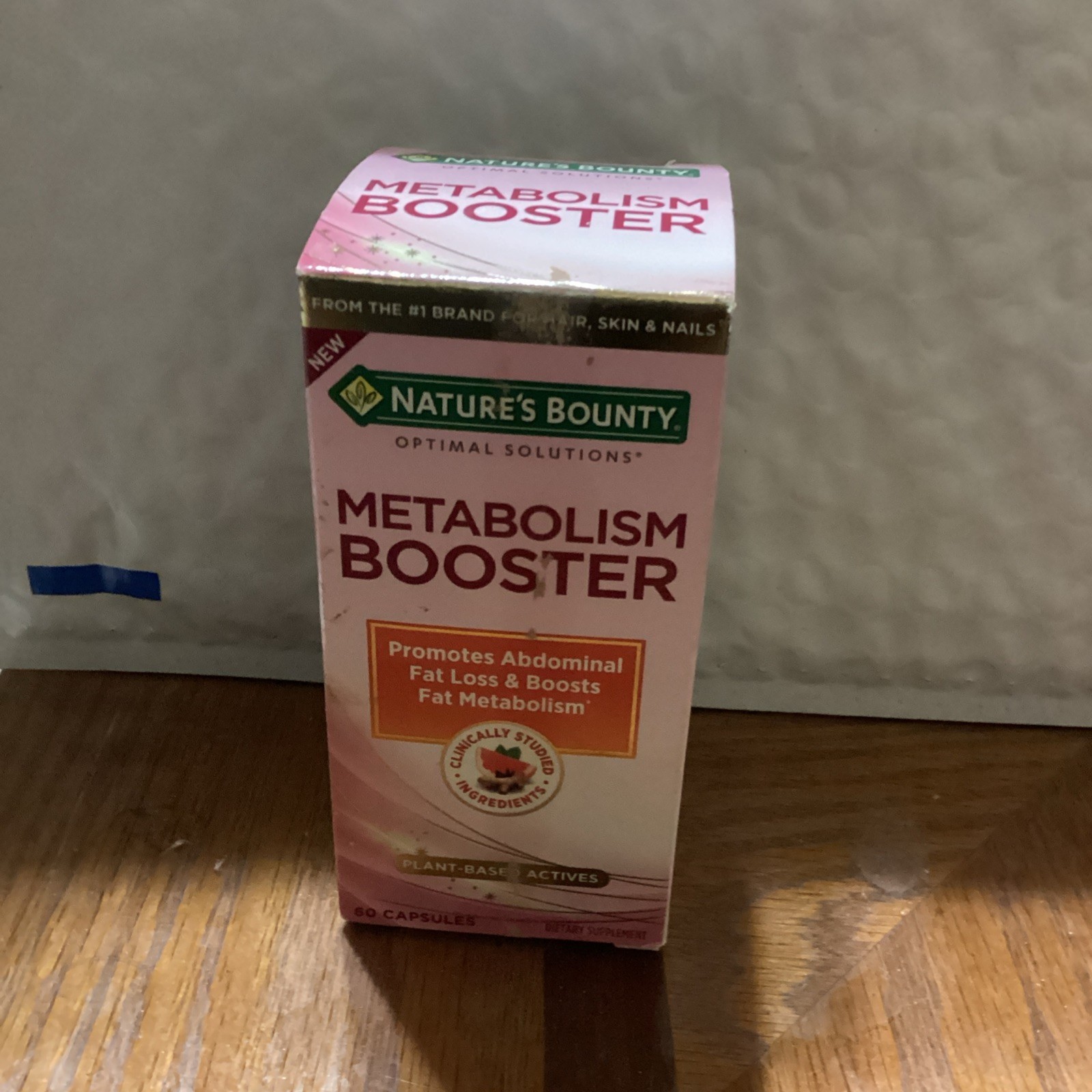 Nature’s Bounty Optimal Solutions Metabolism Booster Supplement Exp6/26