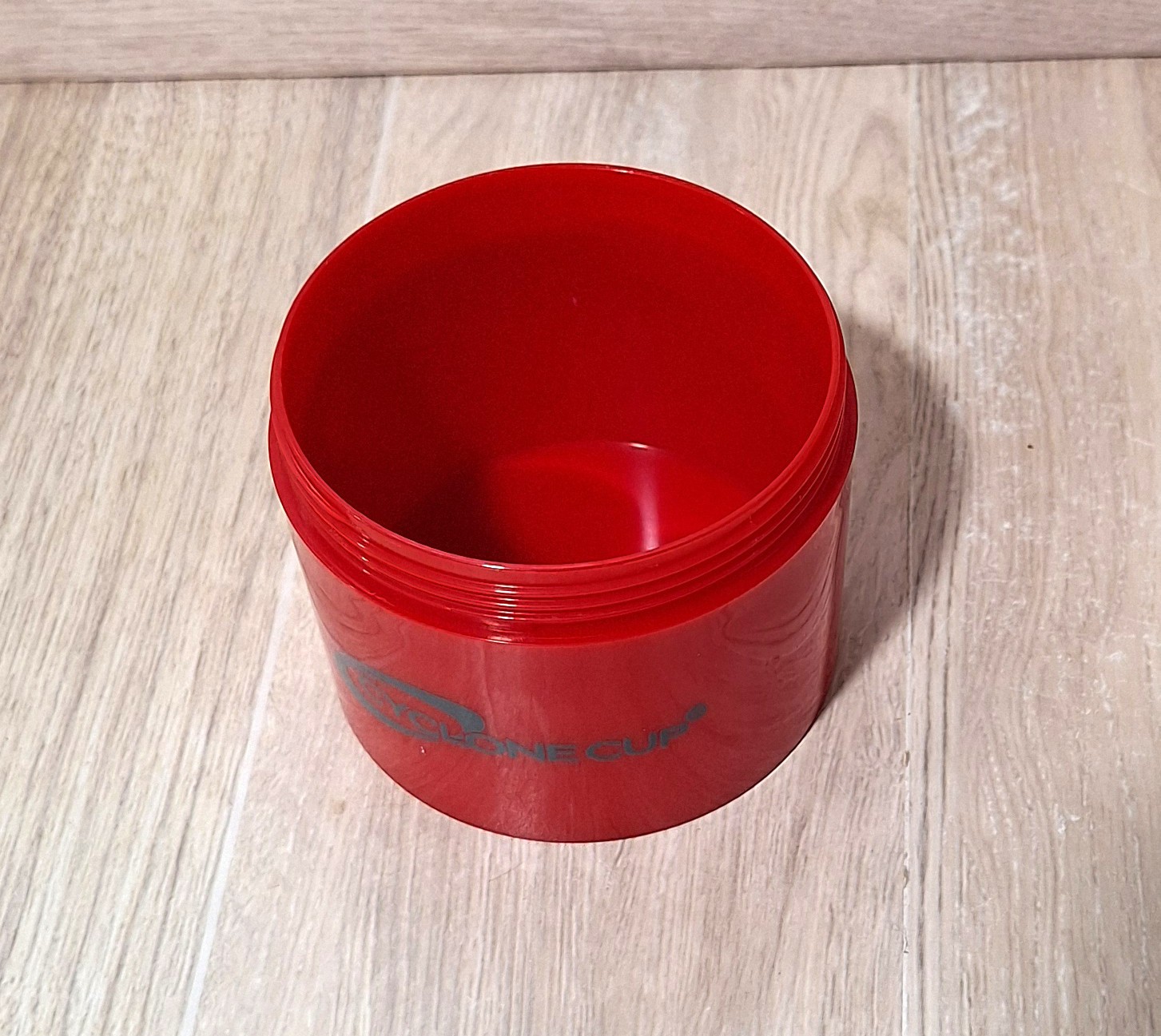 The Cyclone Shaker Cup Red Black Flip Lock Cap Blender Drink Mixing Shaker