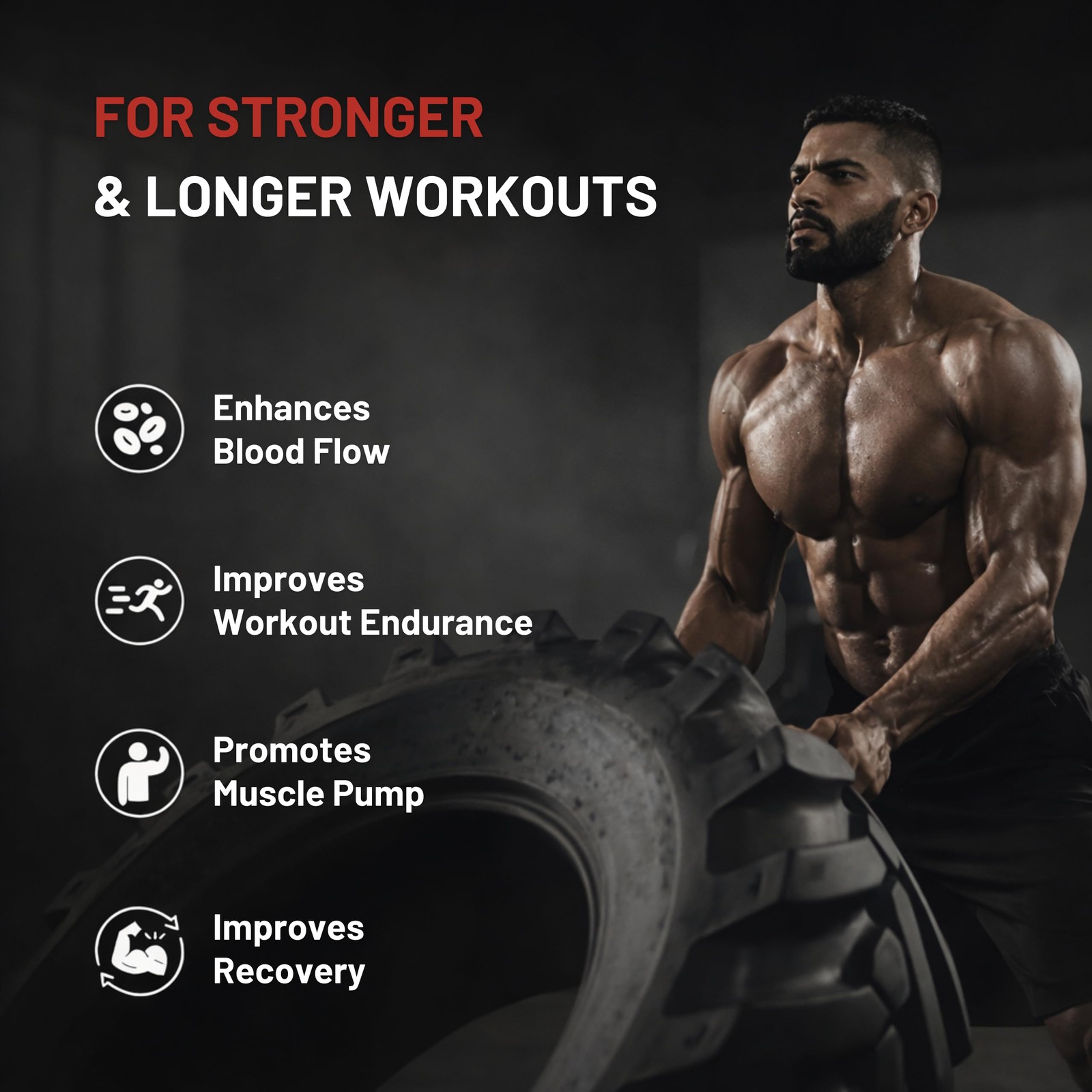 Nutrabud L-Arginine 1000mg – 120 Tablets for Muscle Growth & Nitric Oxide