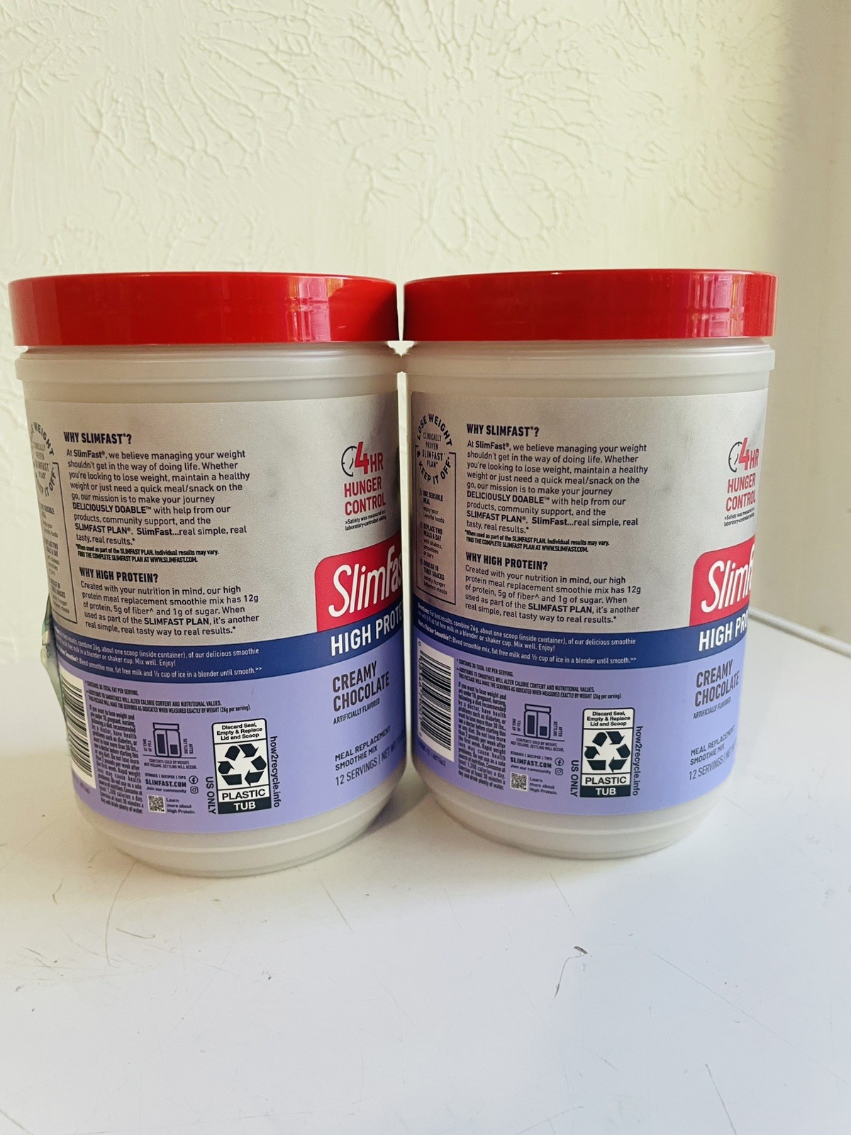2X SlimFast High Protein Meal Replacement Shake Powder – 12 Servings