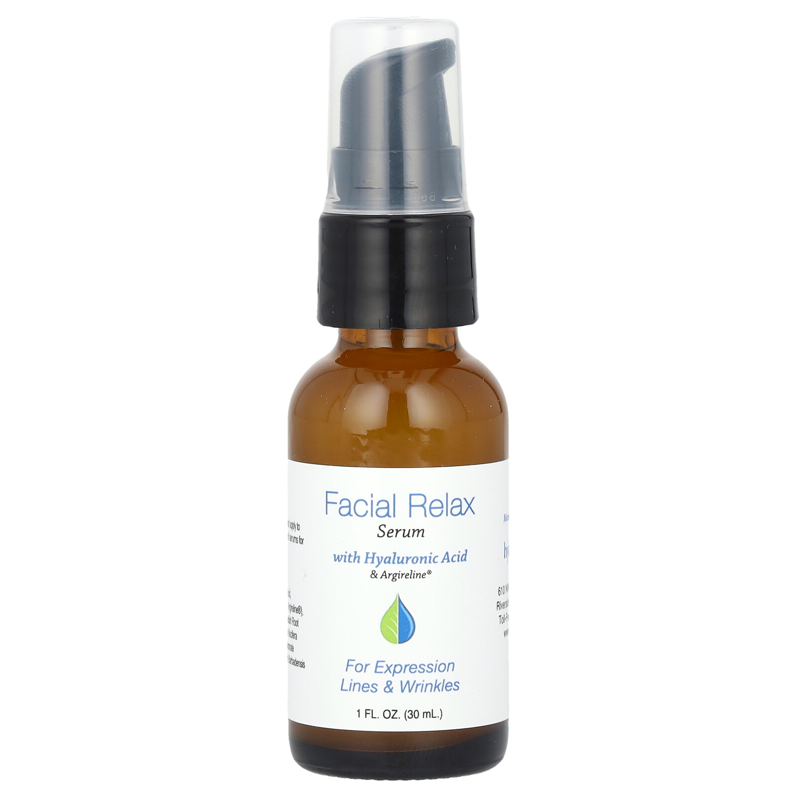 Hyalogic LLC Episilk Facial Relax Face Serum 1 fl oz 30 ml Cruelty-Free,
