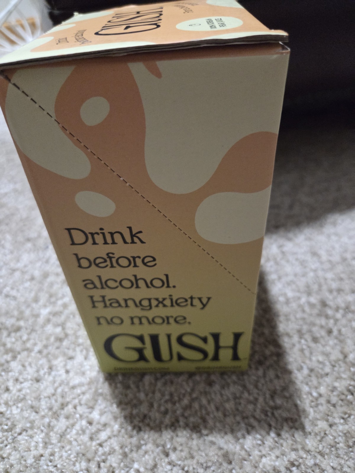 GUSH No Hangover Korean Pear Drink – 4 Pack Pear Hydration Pouch