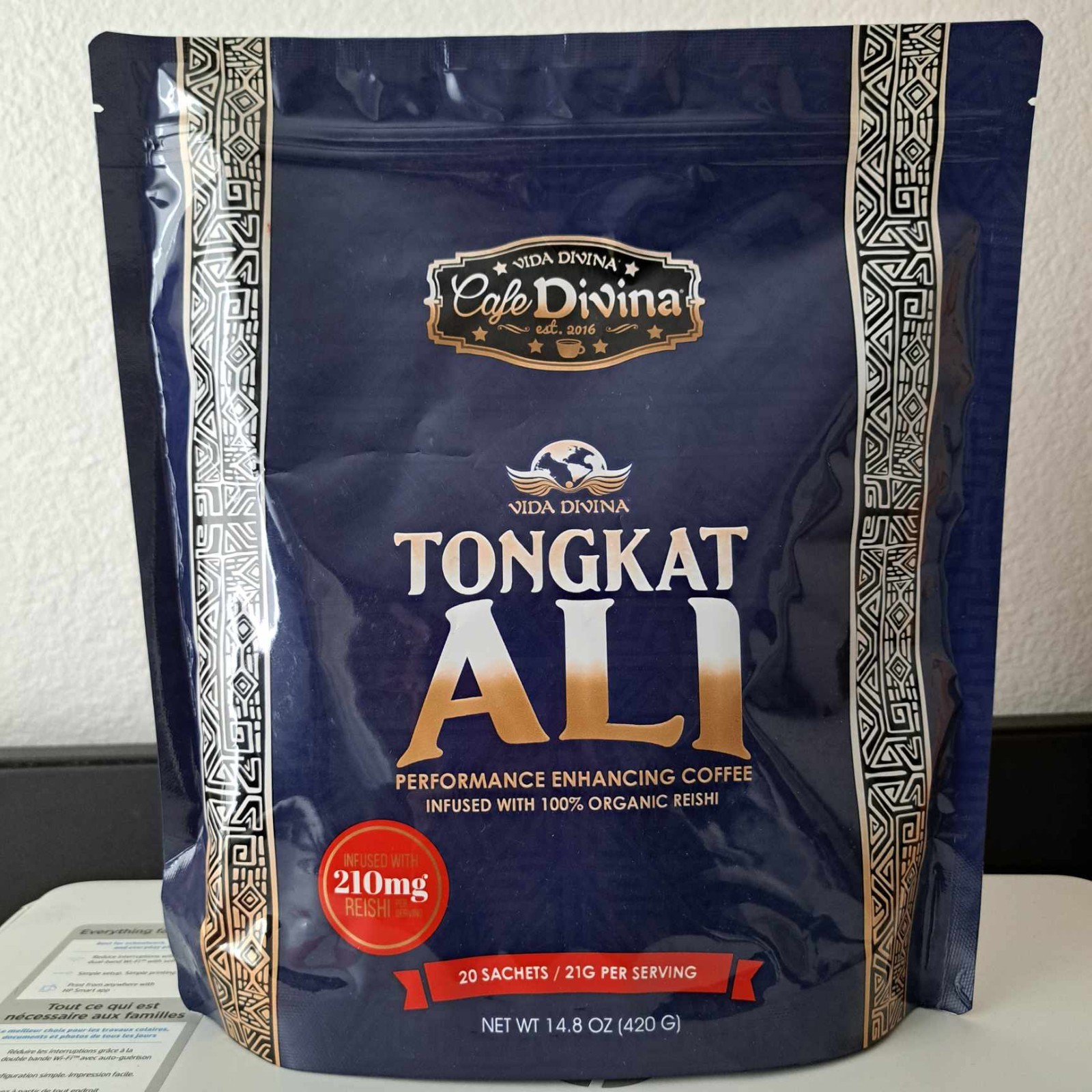 Vida Divina Caffe 1 bag Performance Enhacing 100% Organi Coffe