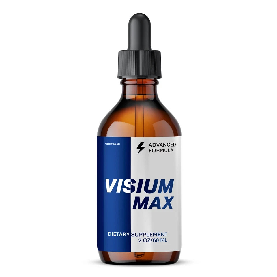 Visium Max Liquid Drops, Extra Strength VisiumMax, All Natural Formula (3 pack)