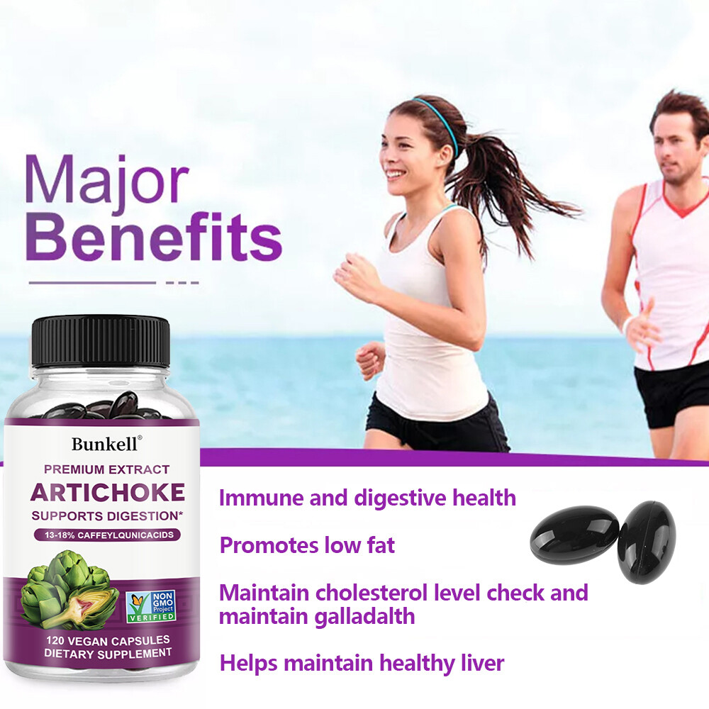 Liver Cleansing Detox Milk Thistle Extracts Silymarin, Artichoke