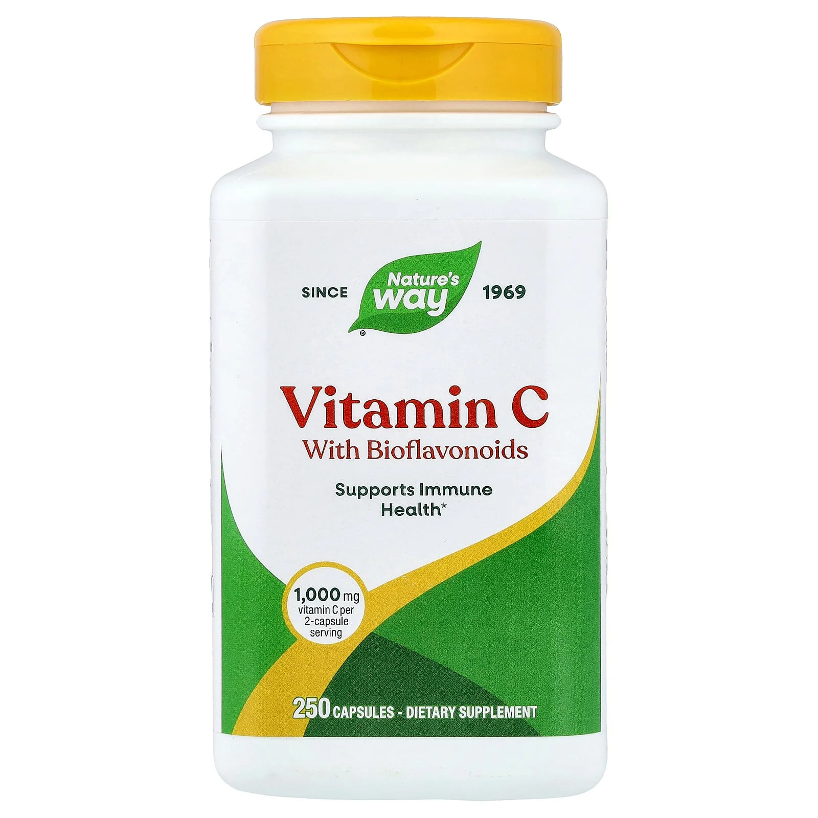 2 X Nature’s Way, Vitamin C With Bioflavonoids, 250 Capsules