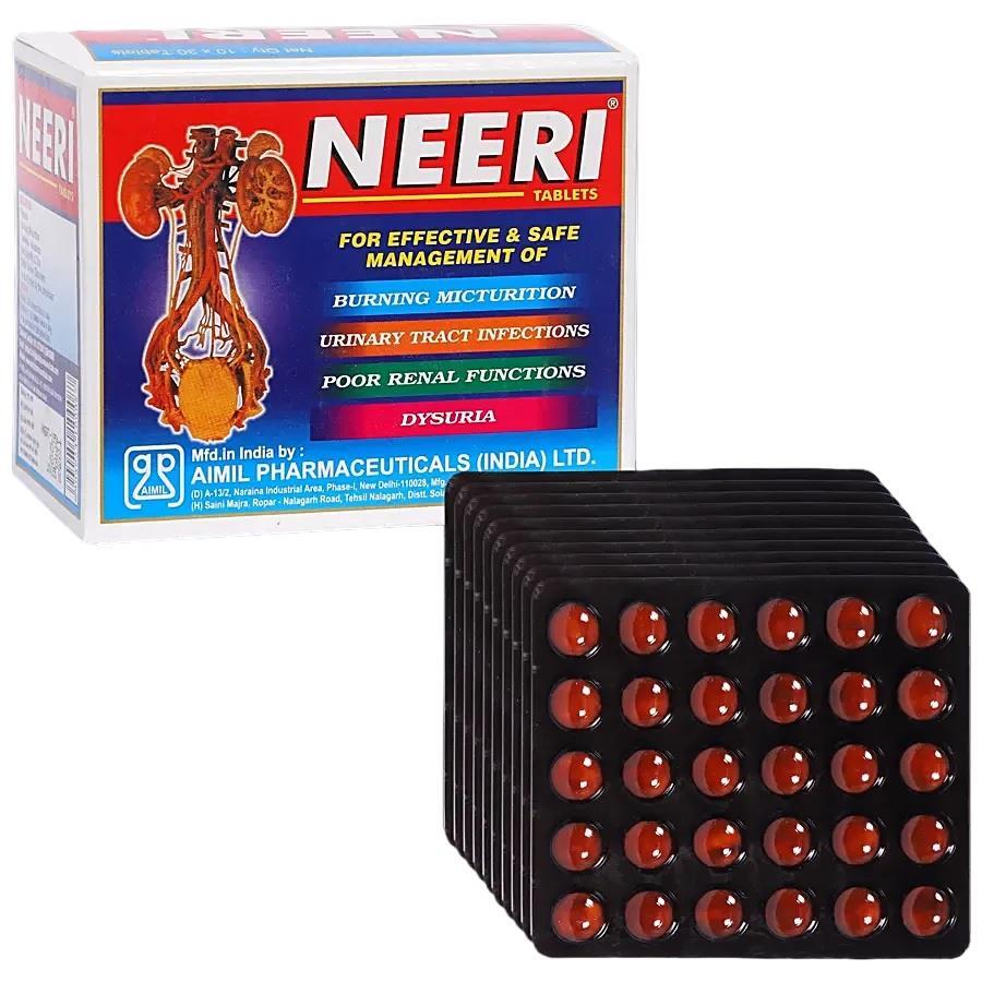 AIMIL Ayurveda Neeri (300 Tablets) for Urinary Tract Infectaions, 100% Herbal