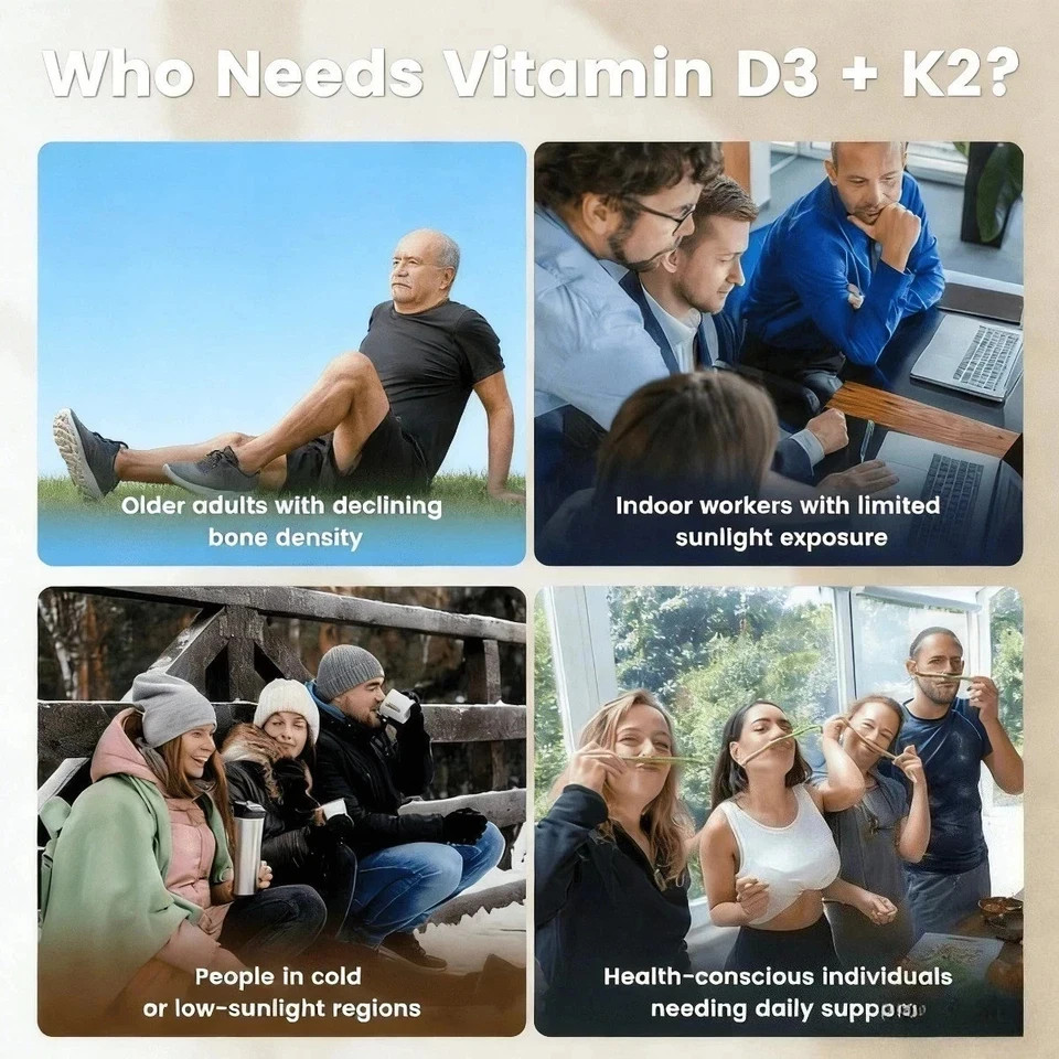 VEV D3 K2 10000 IU Softgels with Coconut Oil, 2-in-1 Vitamin Relief 300 Ct