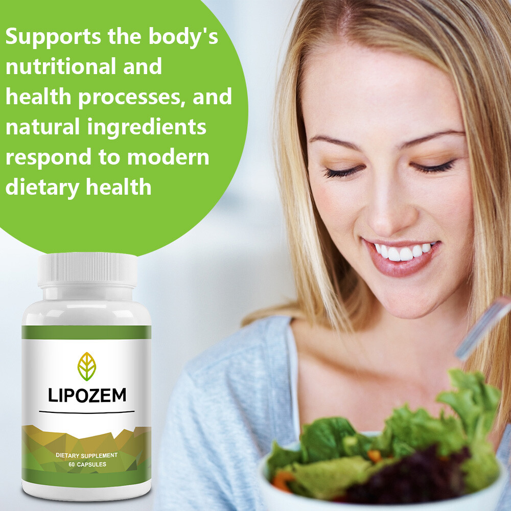Lipozem Supplements Managing Weight Management Gut Health Metabolism 60 Pills US