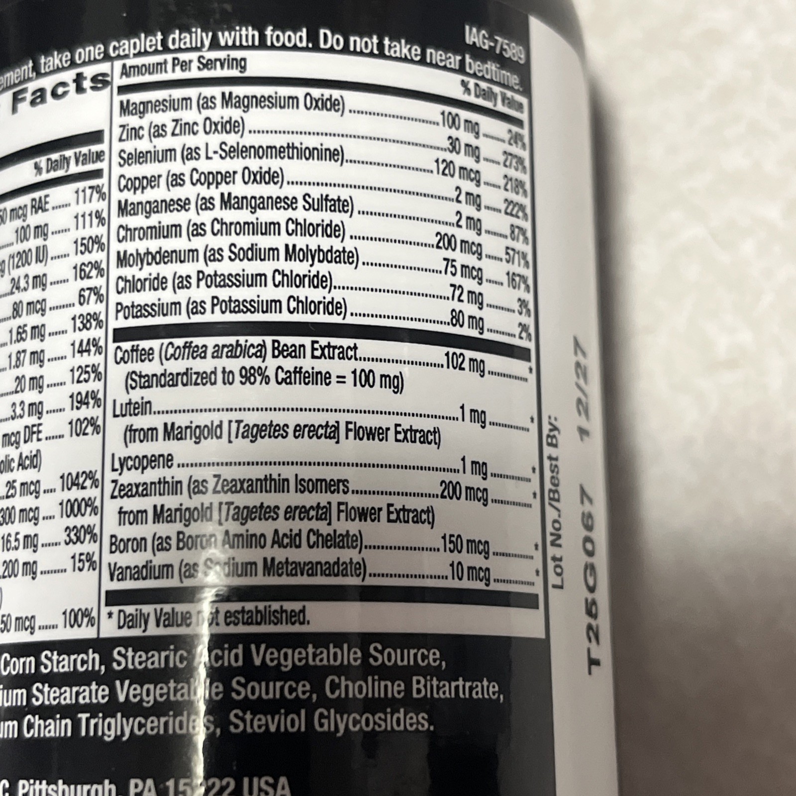 GNC Mega Men One Daily Energy & Metabolism for Men, 60 60 Count (Pack of 1)