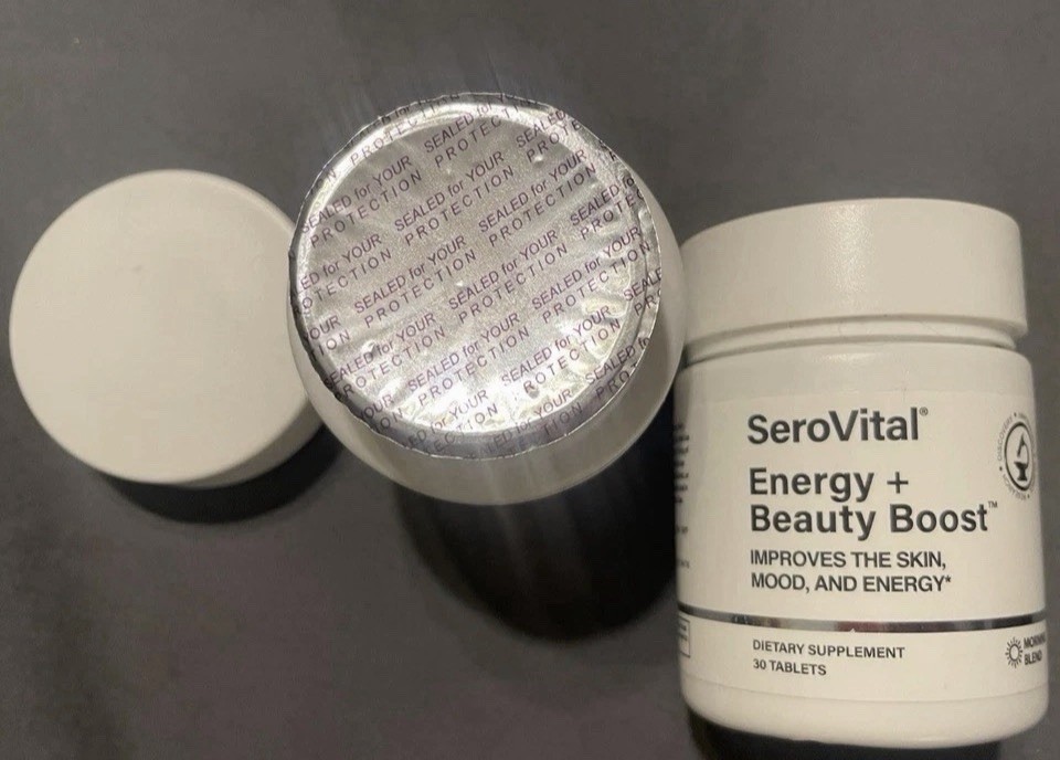 Serovital Energy and Beauty Boost 30 Capsules New Sealed expiration date 10/26